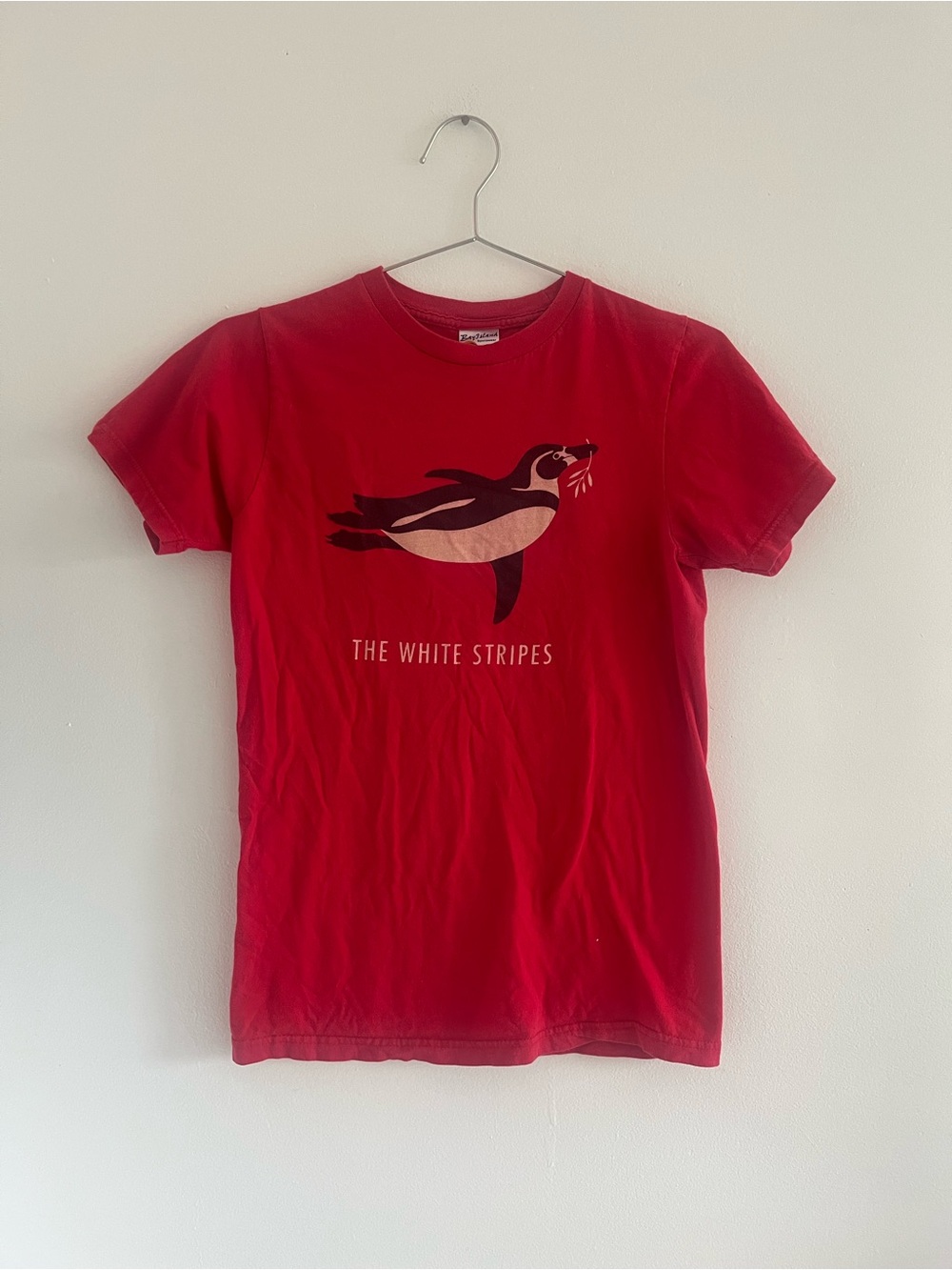 vintage White Stripes tee